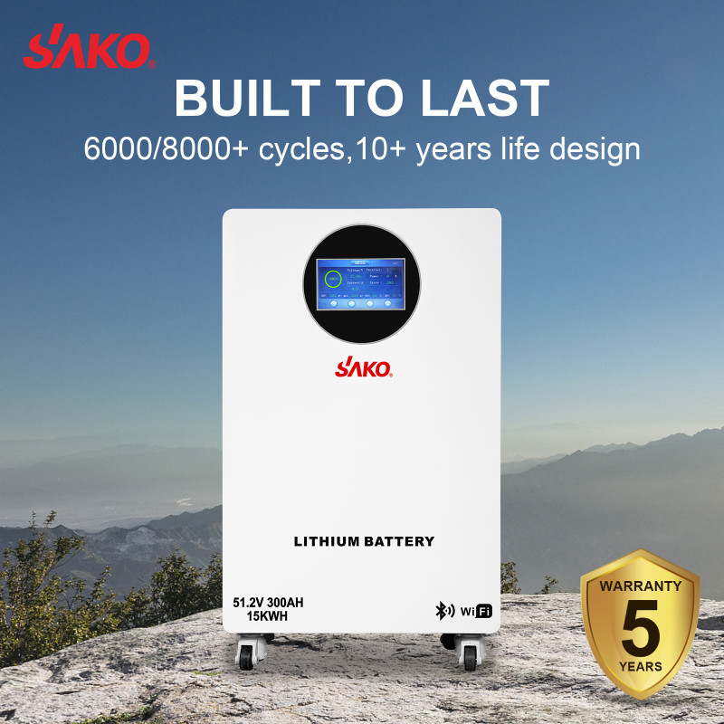 SAKO 51.2V 300Ah Lithium Lifepo4 Battery